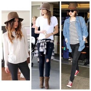 Rag and Bone Fedora Hat size M (100% wool)